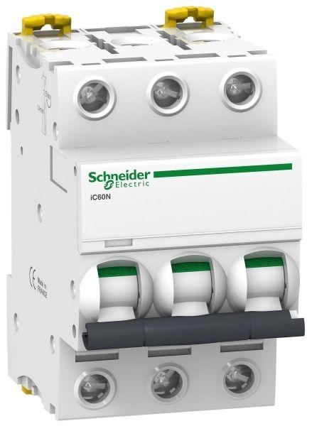 Автоматический выключатель Schneider Electric 3п C 63А 6кА iC60N Acti9  A9F79363