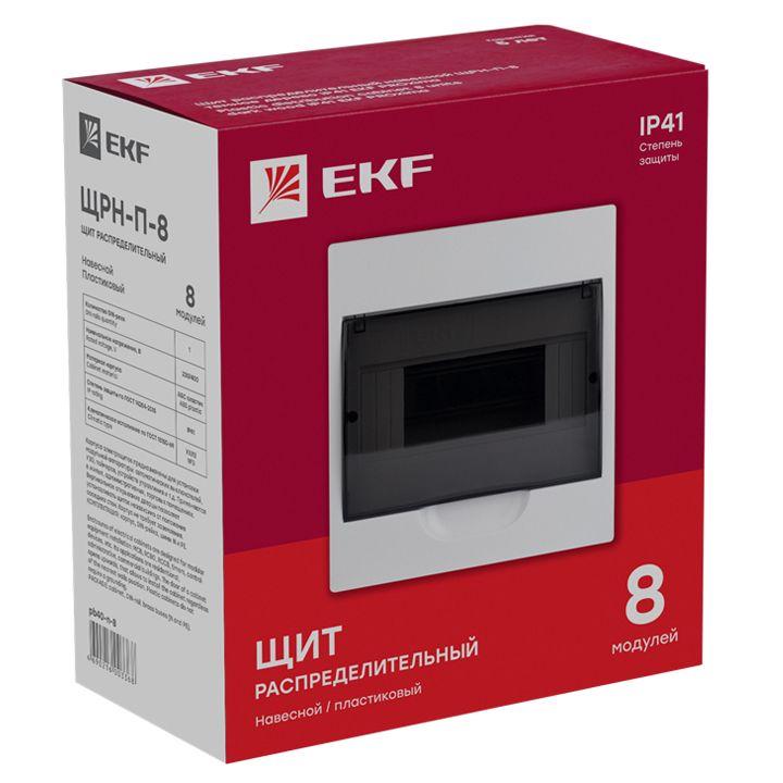 Щит ЩРН-П-8 IP41 EKF pb40-n-8