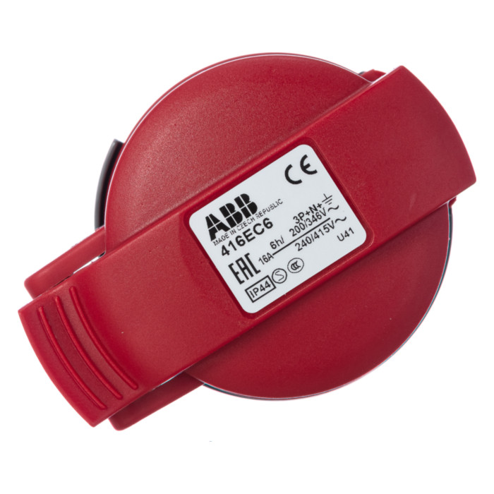 2CMA102023R1000 Розетка кабельная Easy&Safe 416EC6,16А,3P+N+E,IP44,6ч